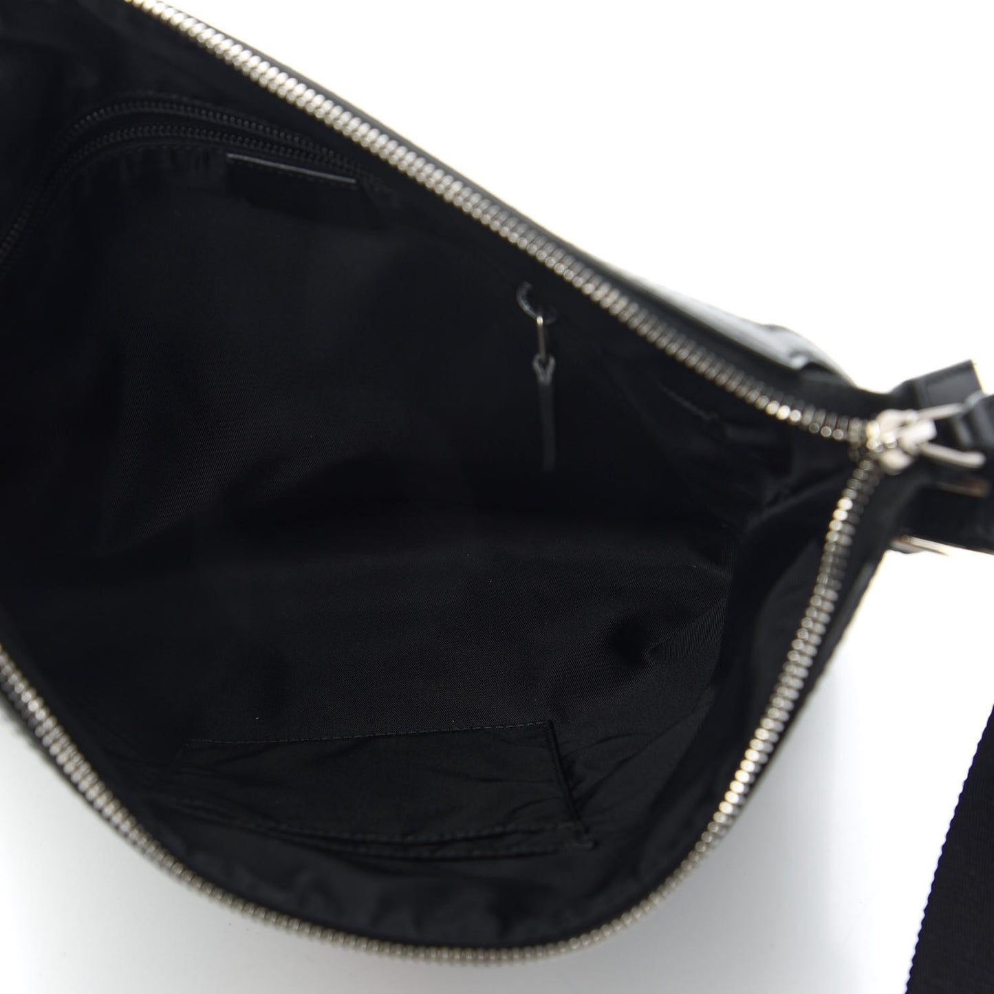 Techno Canvas Web Messenger Bag Black