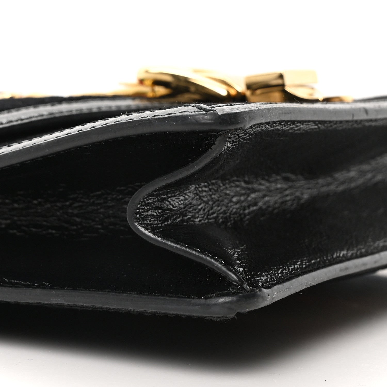 Gucci Velvet GG Monogram Small Sylvie Shoulder Bag Black 9 of 10