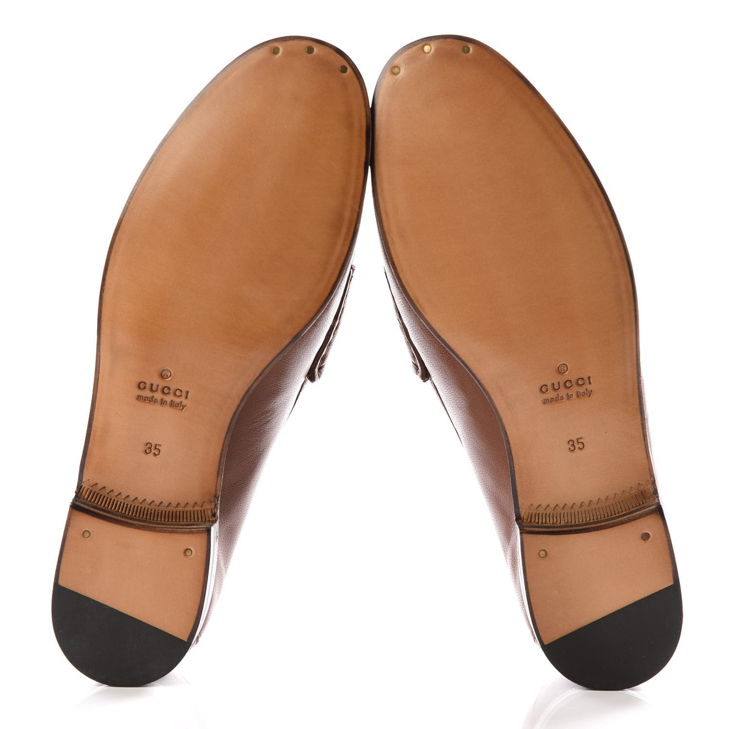 Goatskin Womens 1953 Horsebit Loafers 35 Cuir