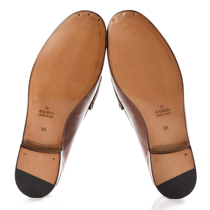 Gucci Goatskin Womens 1953 Horsebit Loafers 35 Cuir 5 of 9