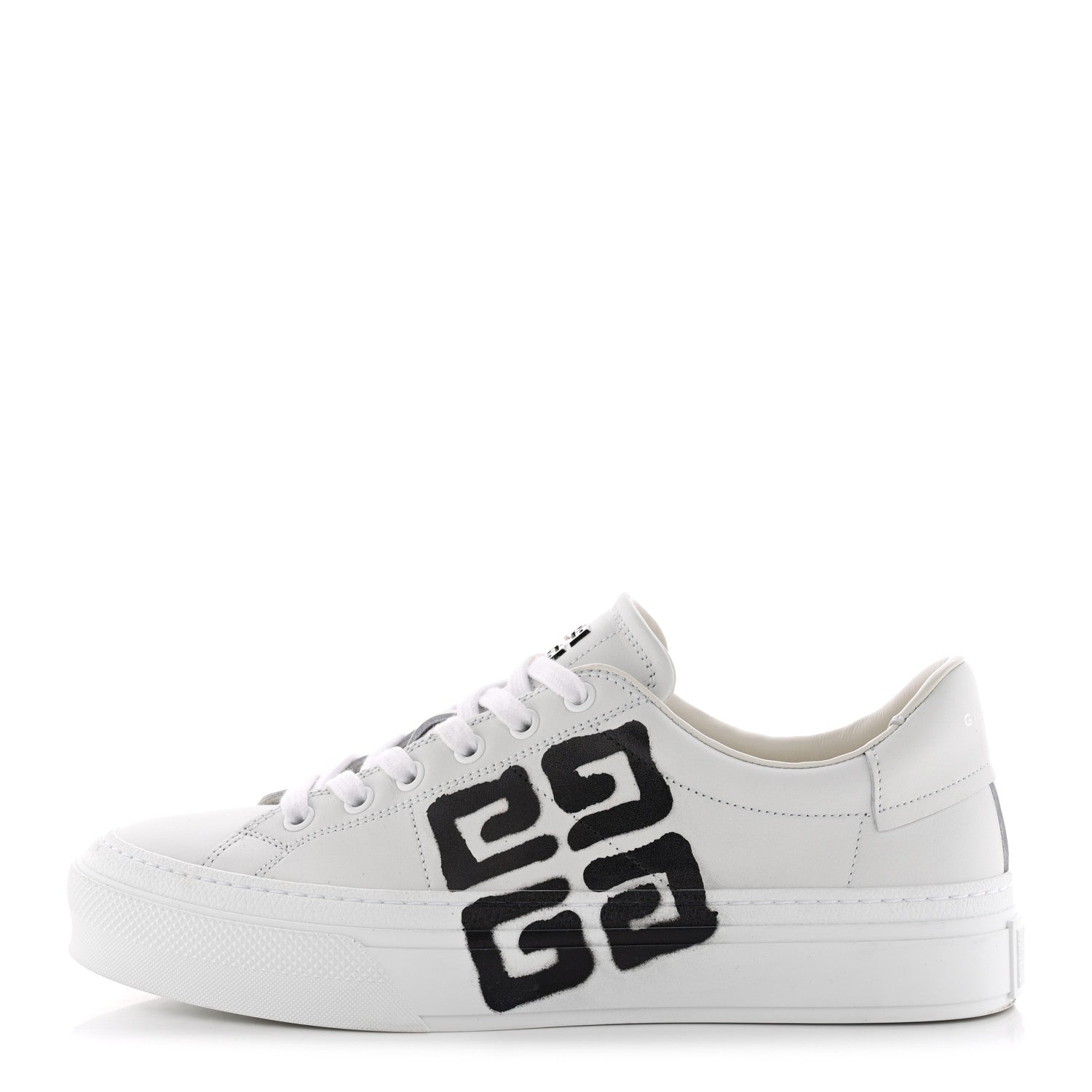 Givenchy X JOSH SMITH Calfskin City Sport Womens Sneakers 39 White Black 1 of 14