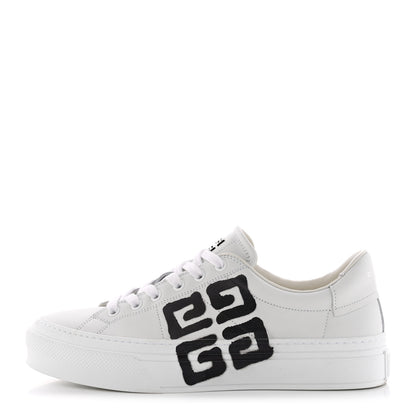 Givenchy X JOSH SMITH Calfskin City Sport Womens Sneakers 39 White Black 1 of 14