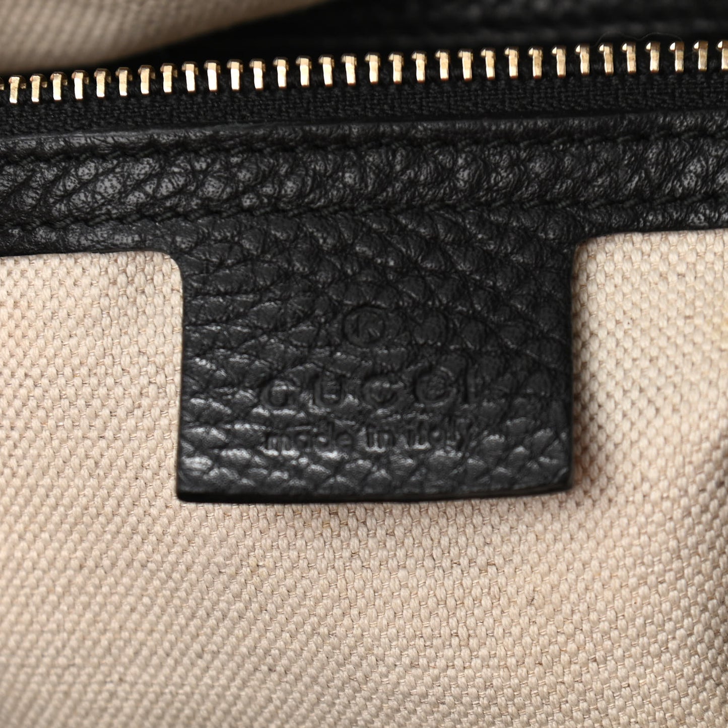 Calfskin Vintage Web Medium Boston Black