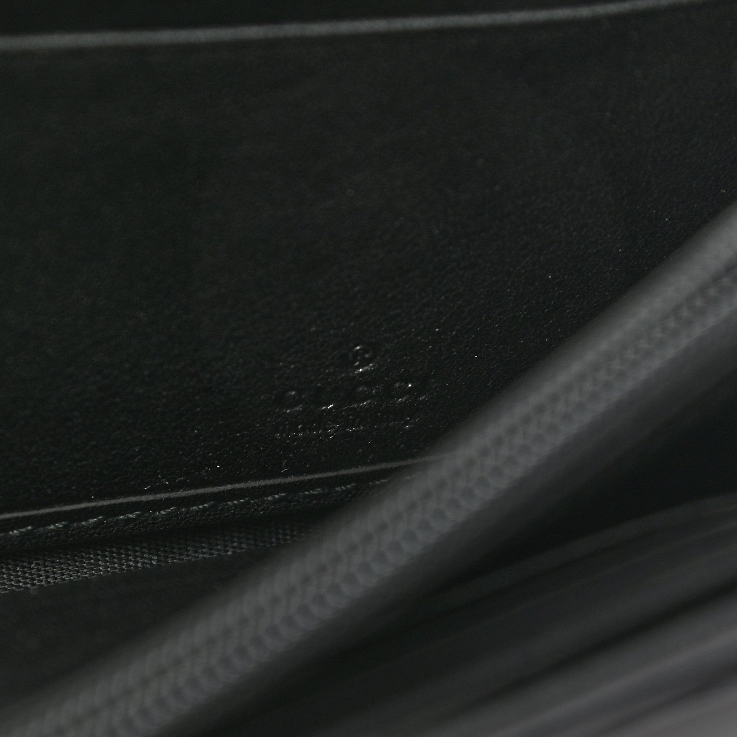 Gucci Microguccissima Bow Continental Wallet Black 6 of 8