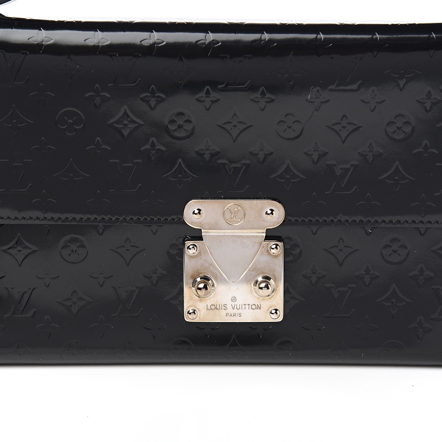 Monogram Glace Anouchka Pochette MM Black