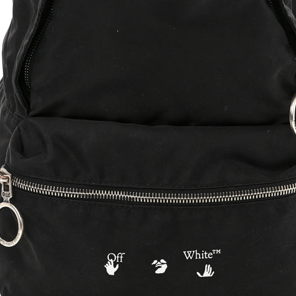 Off-White Nylon Mini Icon Backpack Black 7 of 9