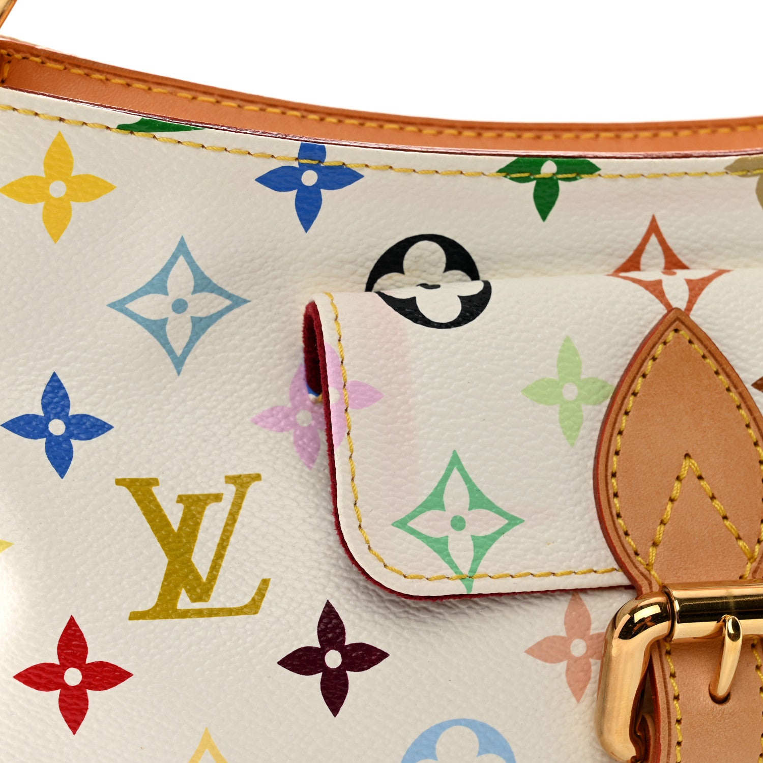 Louis Vuitton Monogram Multicolor Eliza White 10 of 11