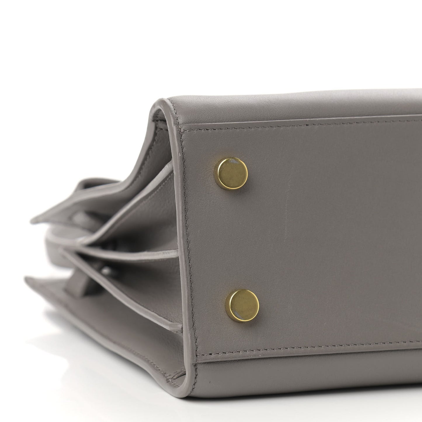 Calfskin Baby Sac de Jour Fog