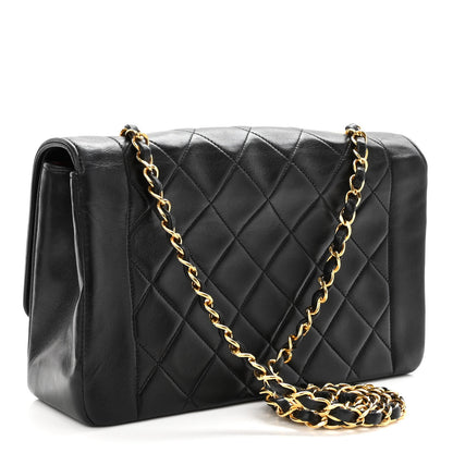 Chanel Lambskin Quilted Medium Single Flap Black 3 of 10