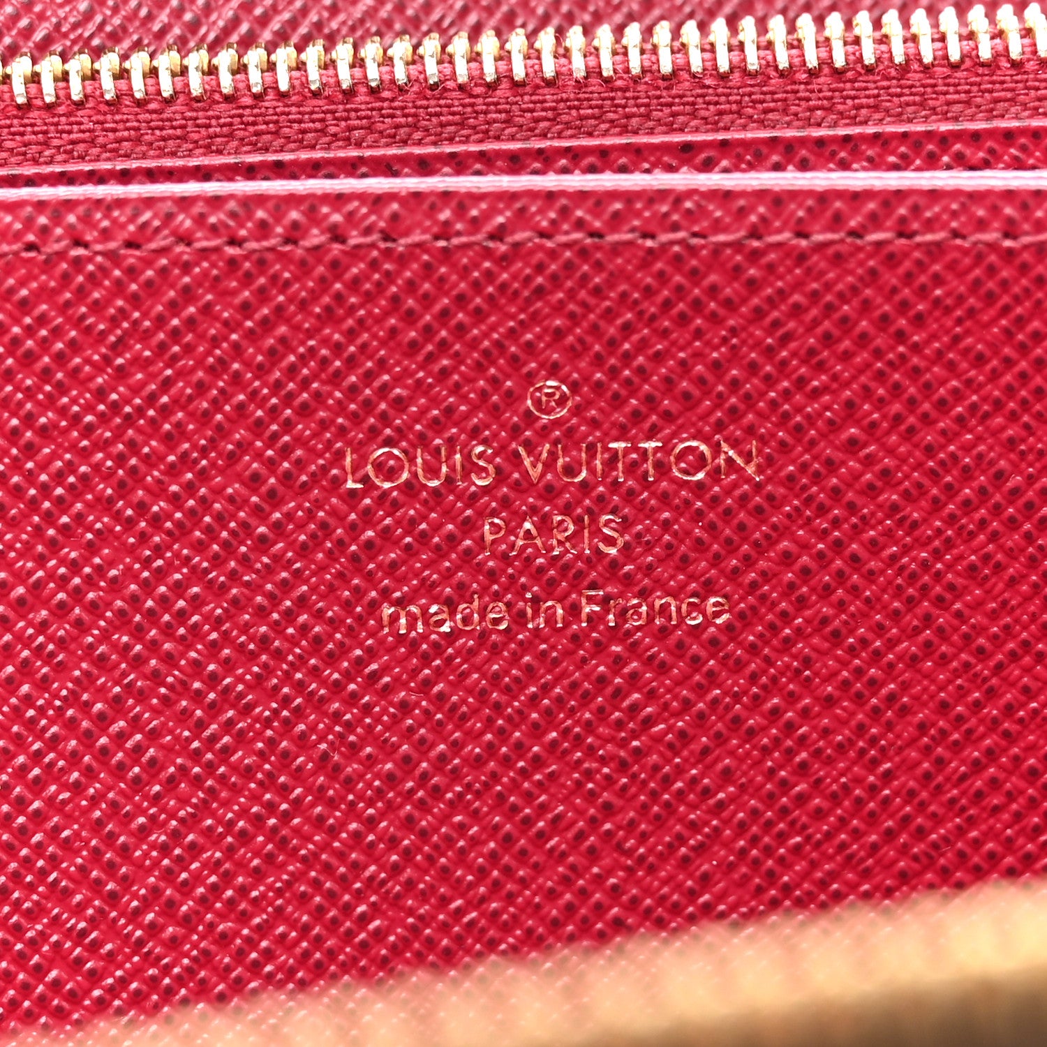 Louis Vuitton Monogram Zippy Wallet Fuchsia 6 of 9