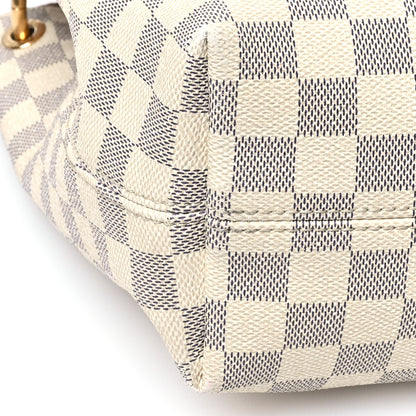 Louis Vuitton Damier Azur Graceful PM Rose Ballerine 10 of 11