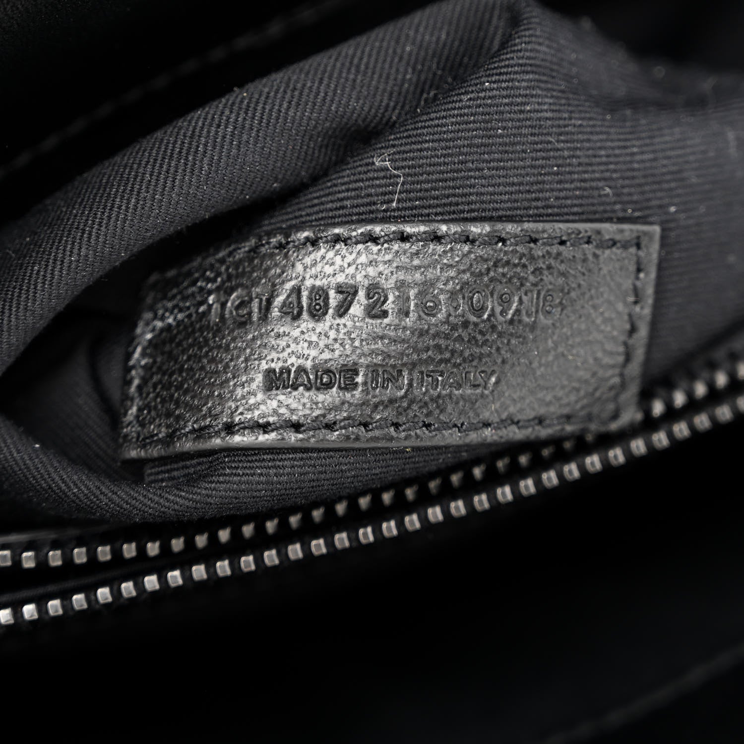 Saint Laurent Calfskin Y Quilted Monogram Medium Loulou Chain Satchel Black 7 of 11