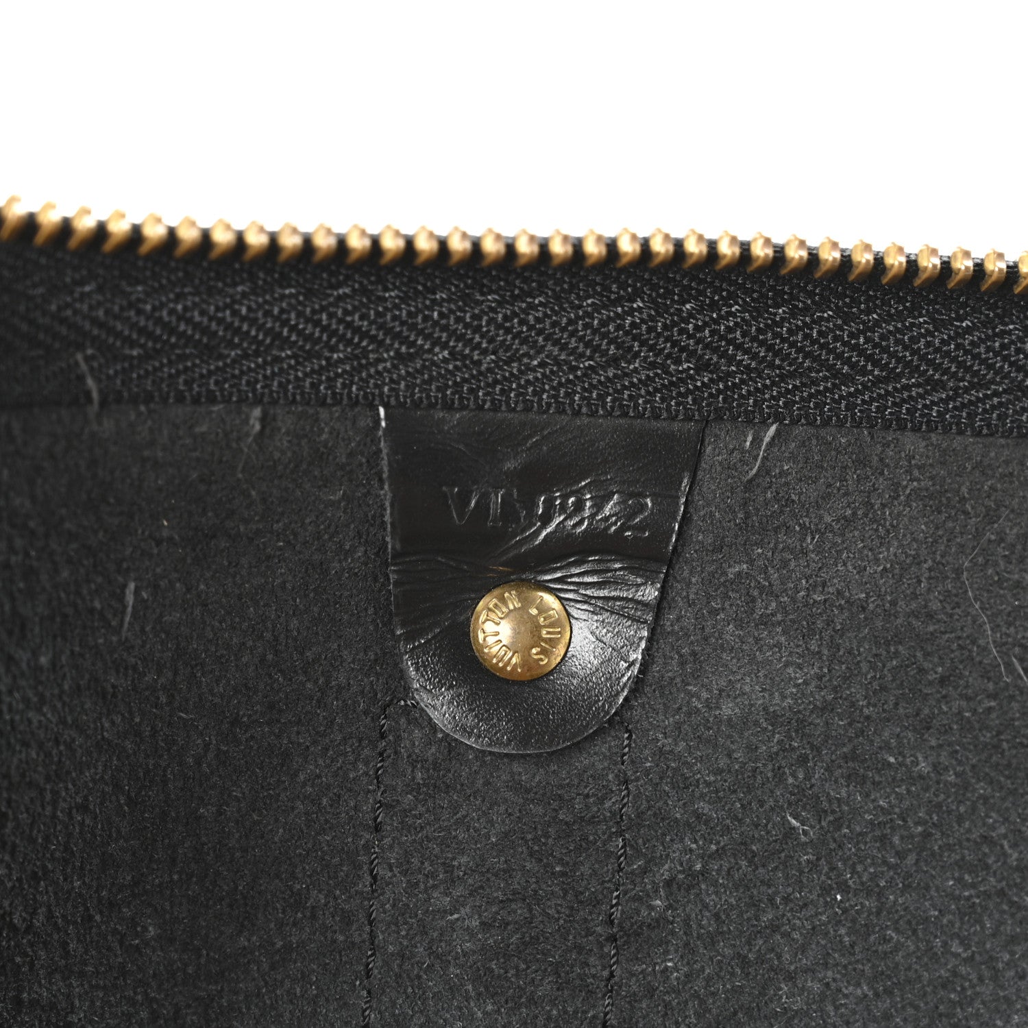 Louis Vuitton Epi Keepall 45 Black 6 of 9