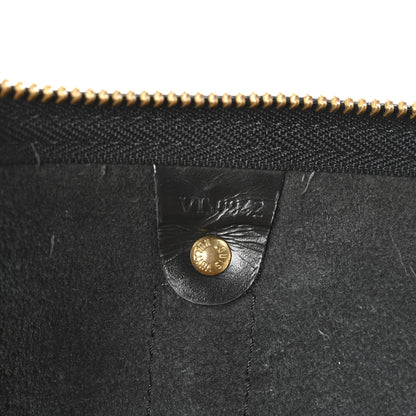 Louis Vuitton Epi Keepall 45 Black 6 of 9