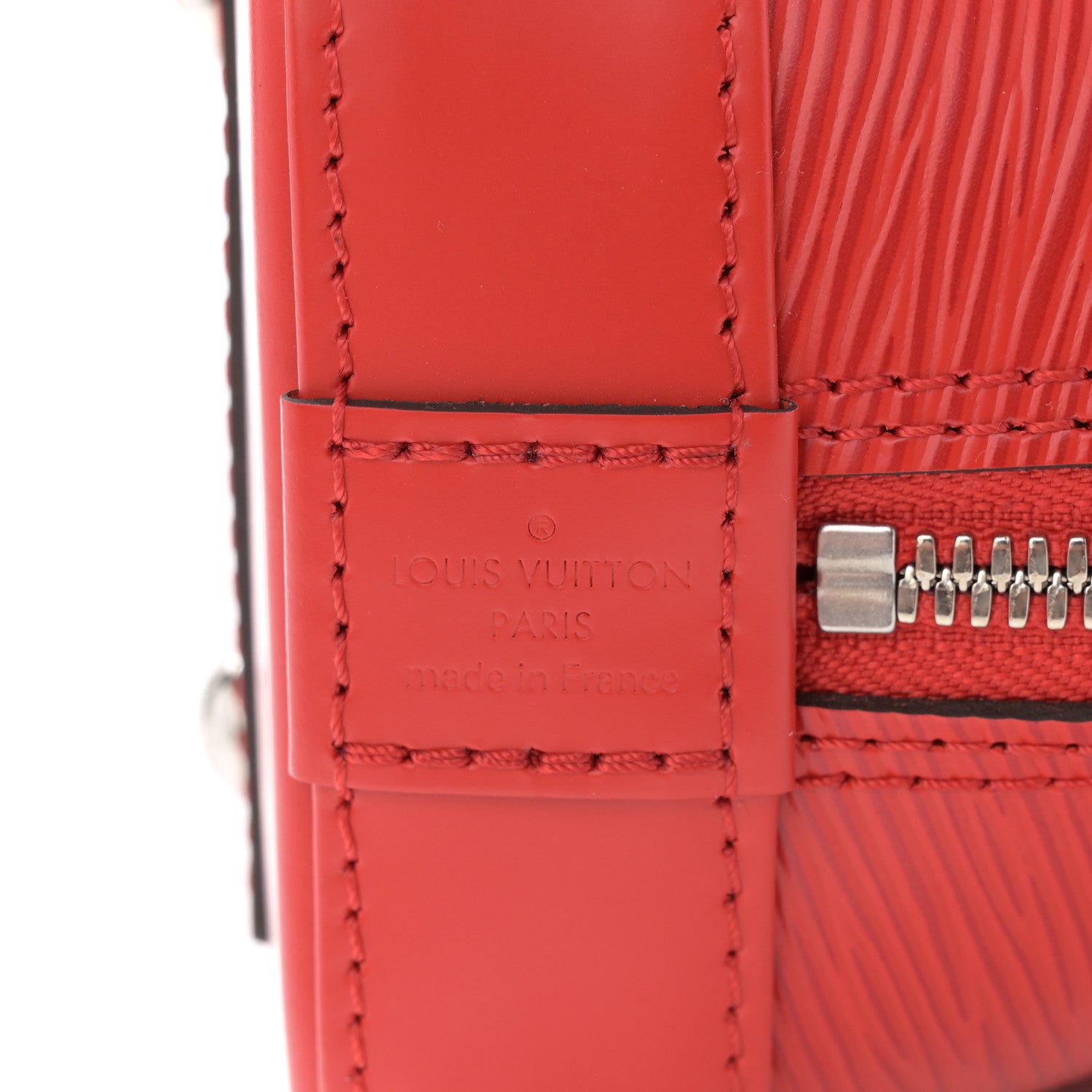 Louis Vuitton Epi Alma BB Coquelicot 5 of 8