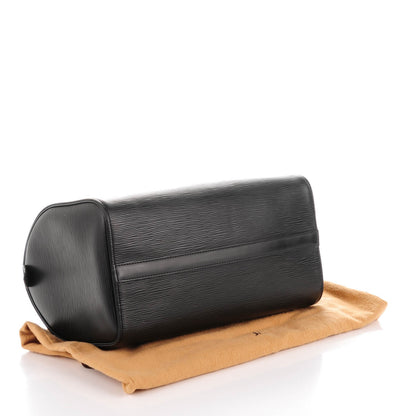 Louis Vuitton Epi Speedy 30 Black 4 of 8