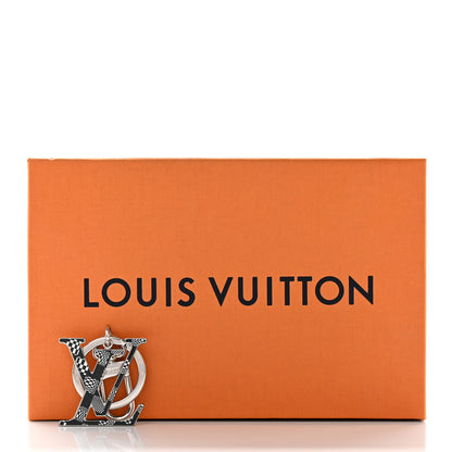 Louis Vuitton LV Distorted Damier Bag Charm Key Holder Black 6 of 6