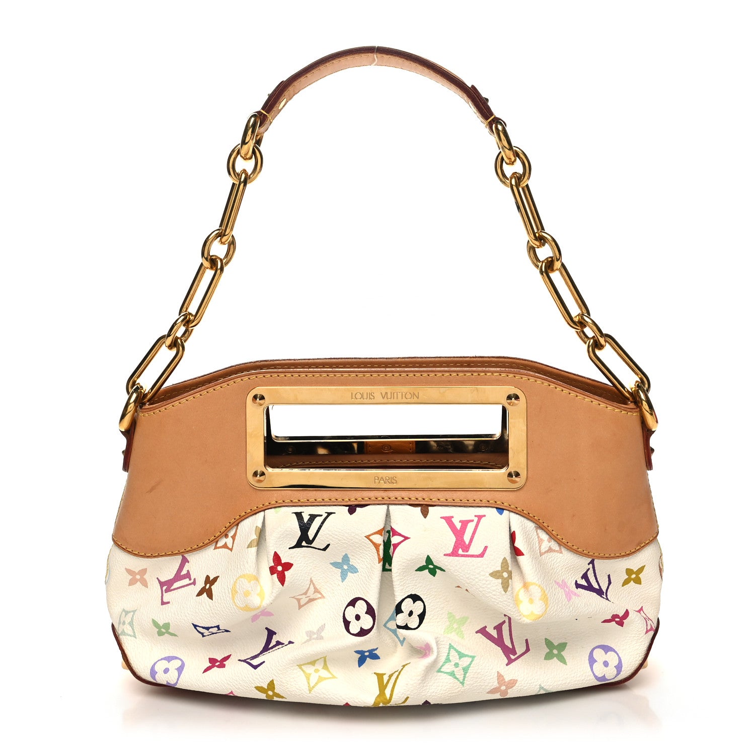 Louis Vuitton Monogram Multicolor Judy PM White 1 of 13