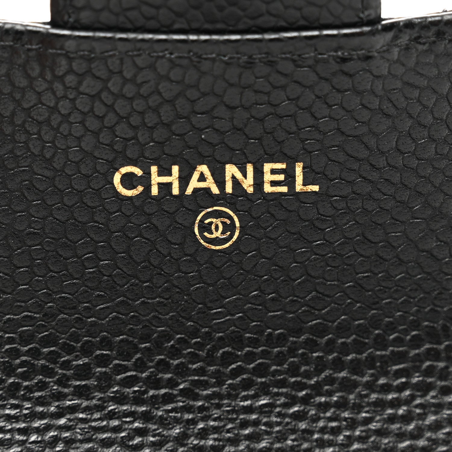 Chanel Caviar Quilted Flap Card Holder Wallet Black 7 of 9