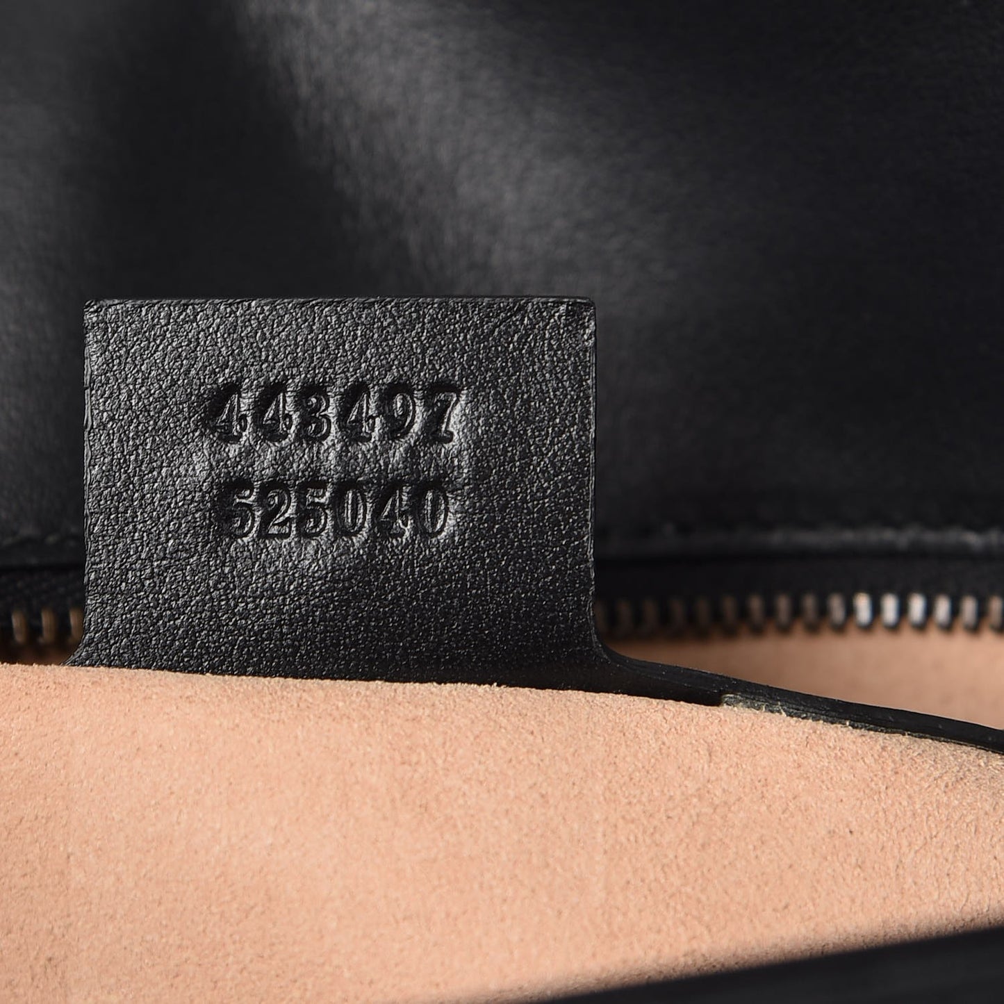 Calfskin Matelasse Small GG Marmont Shoulder Bag Black