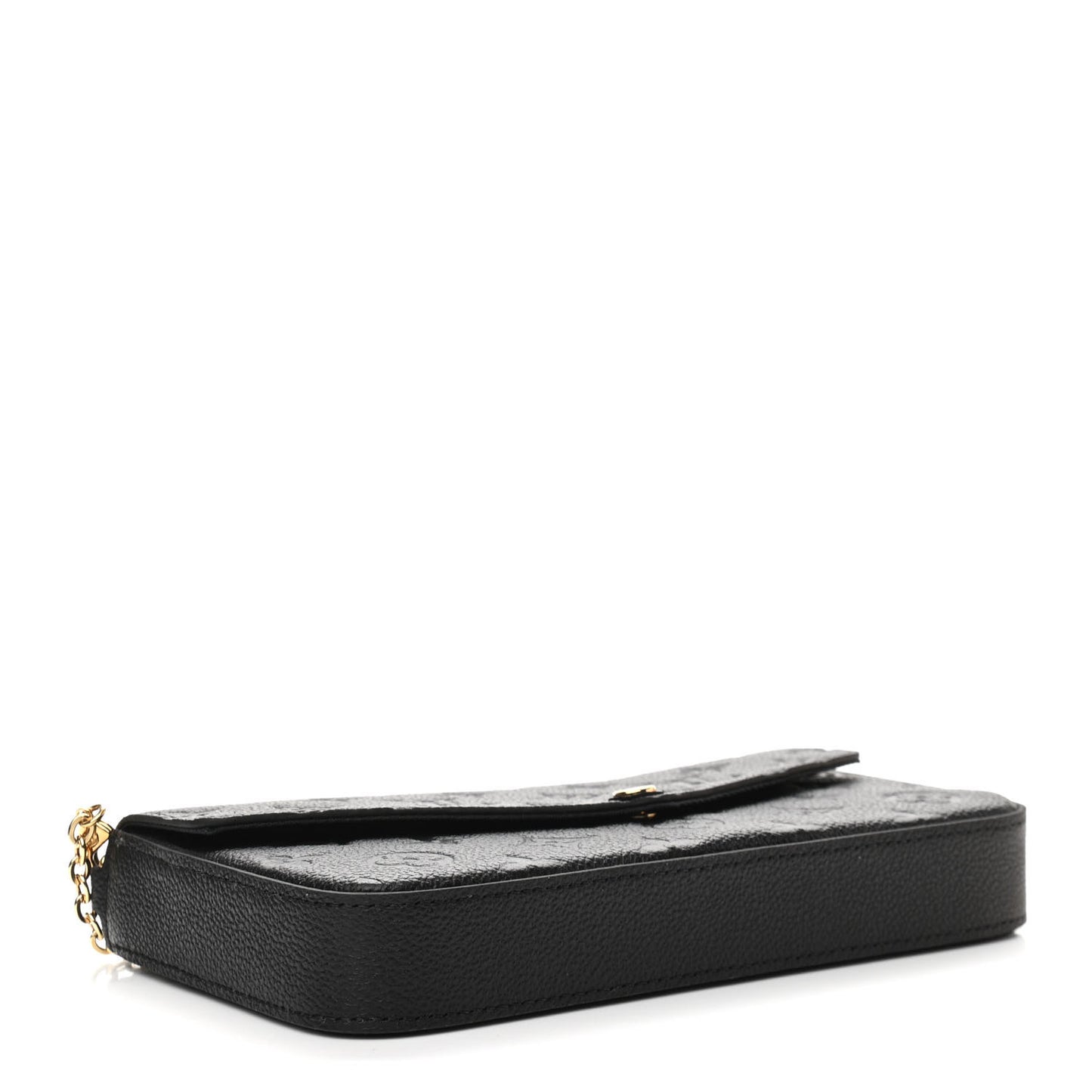 Empreinte Pochette Felicie Chain Wallet Black