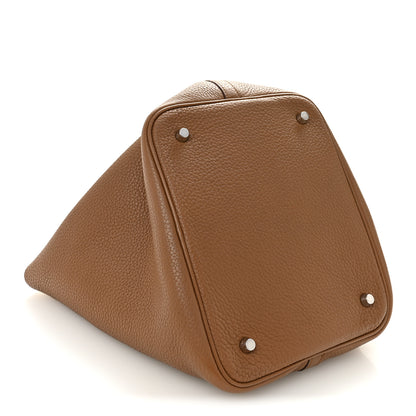 Hermes Taurillon Clemence Picotin Lock 22 MM Alezan 4 of 9