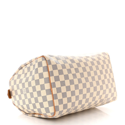 Louis Vuitton LOUIS VUITTON Damier Azur Speedy 30 4 of 10