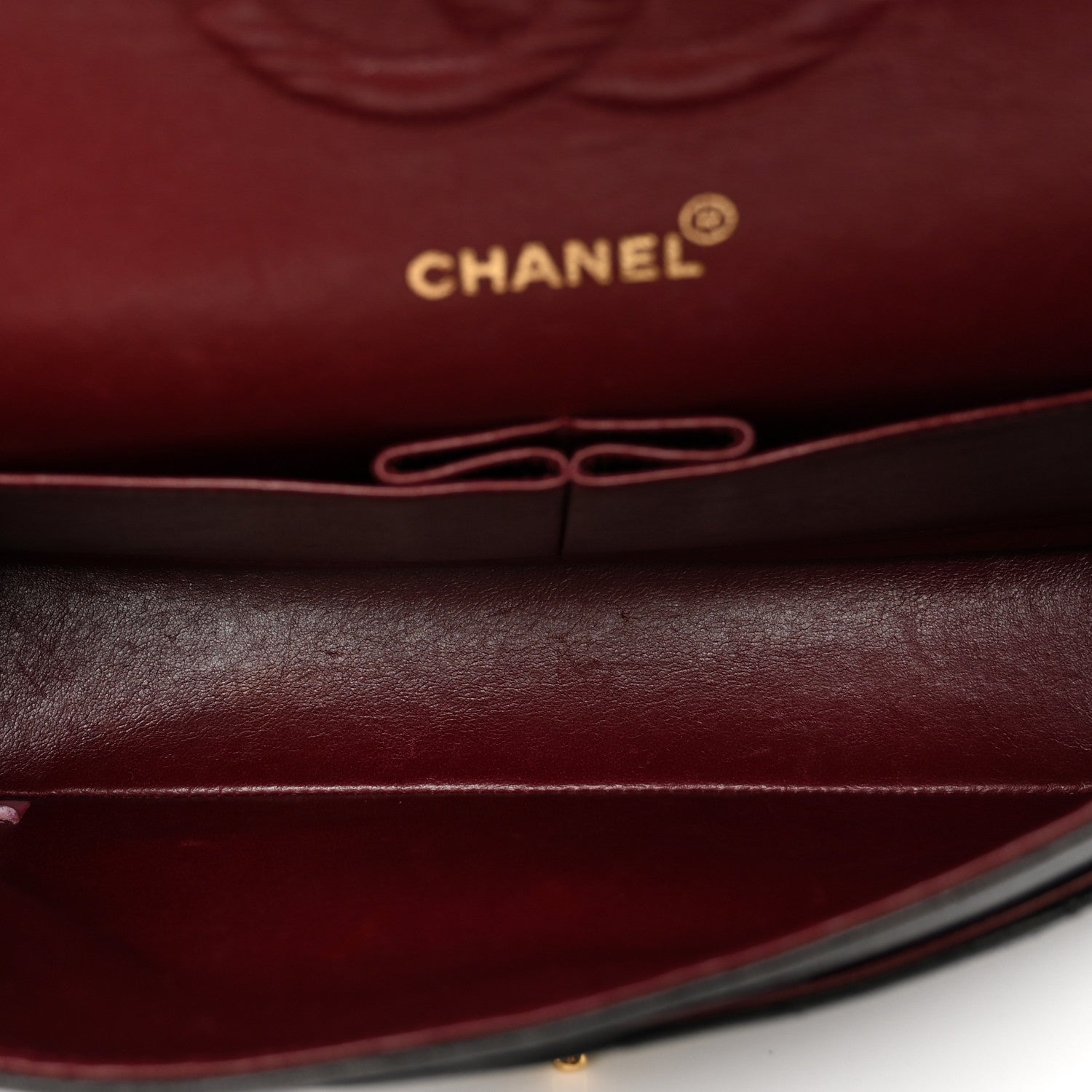 Chanel Lambskin Quilted Medium Double Flap Black 6 of 13