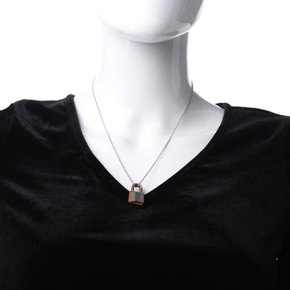Hermes Swift Small O'Kelly Pendant Necklace Gold 2 of 5