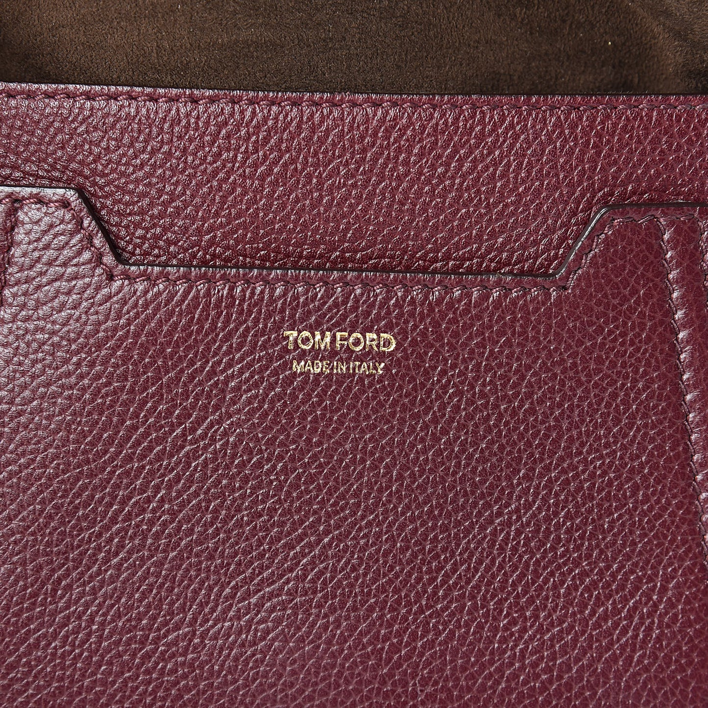 Calfskin Mini Jennifer Crossbody Bag Oxblood