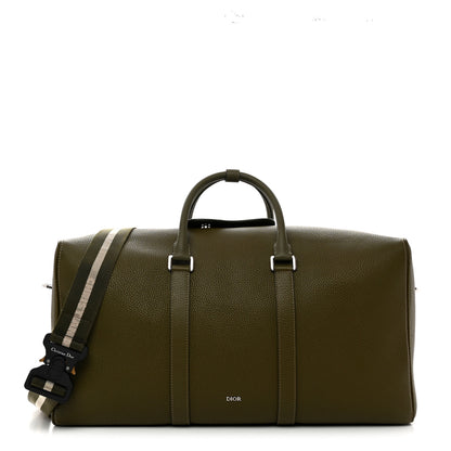 Christian Dior Calfskin Lingot 50 Bag Green 1 of 11