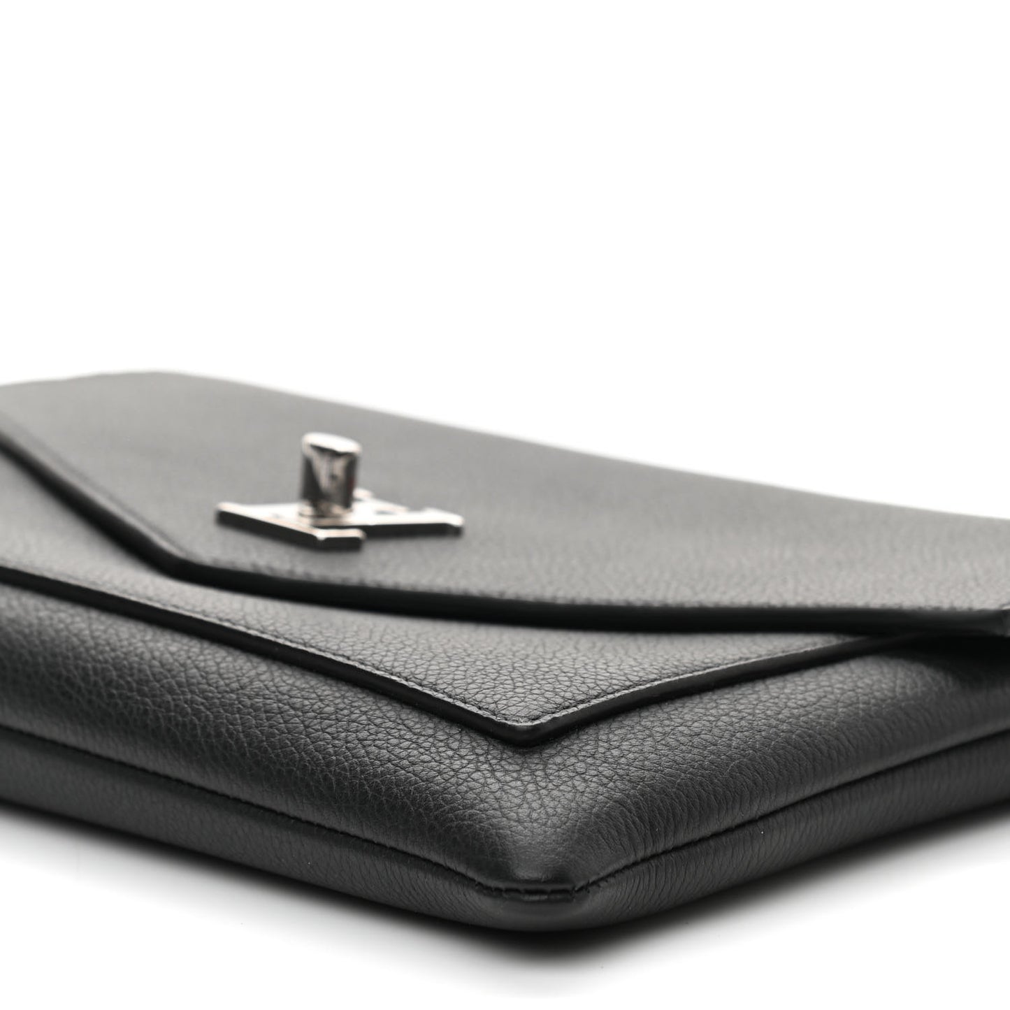 Soft Calfskin My Lockme Pochette Black