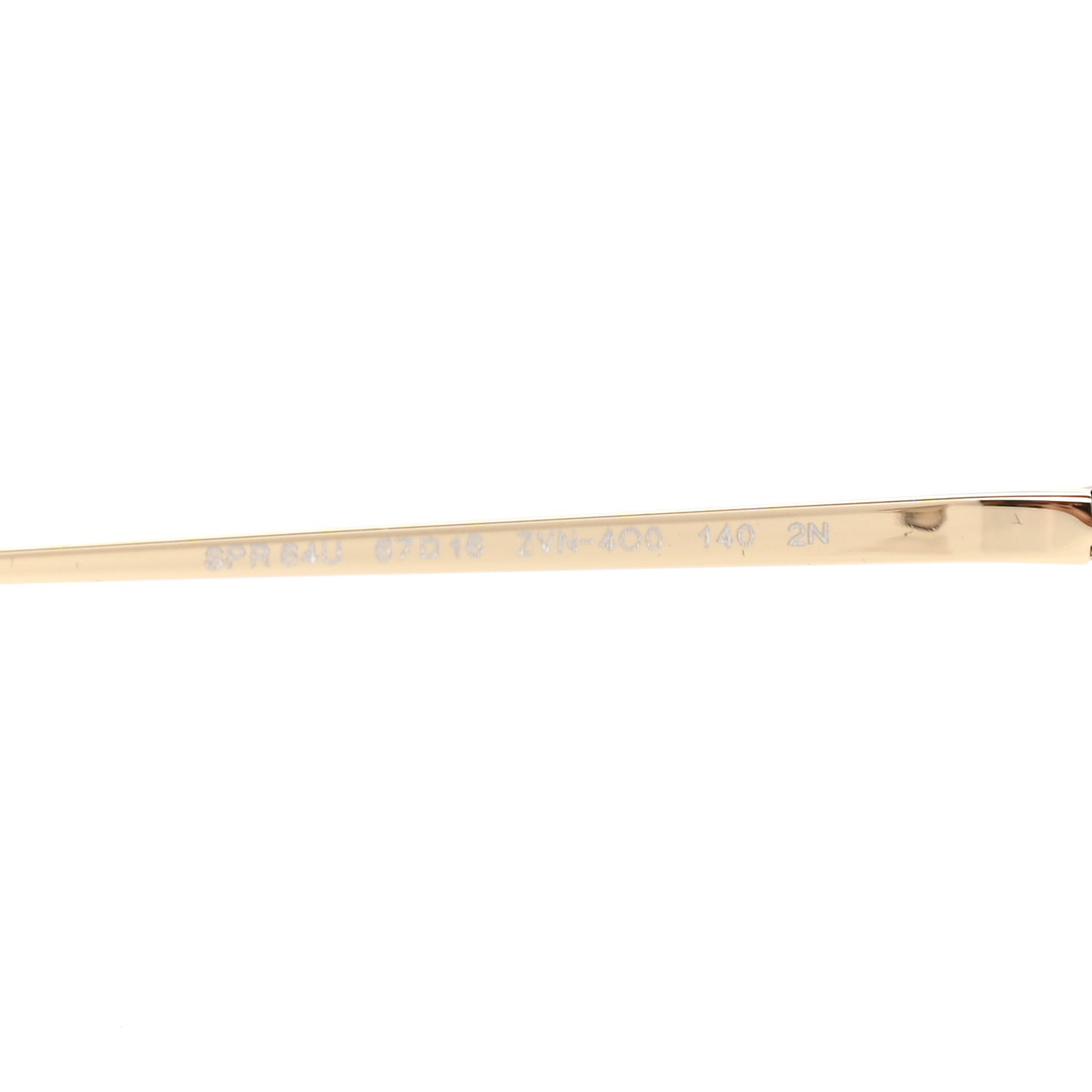Metal Cat Eye Sunglasses SPR 64U Gold