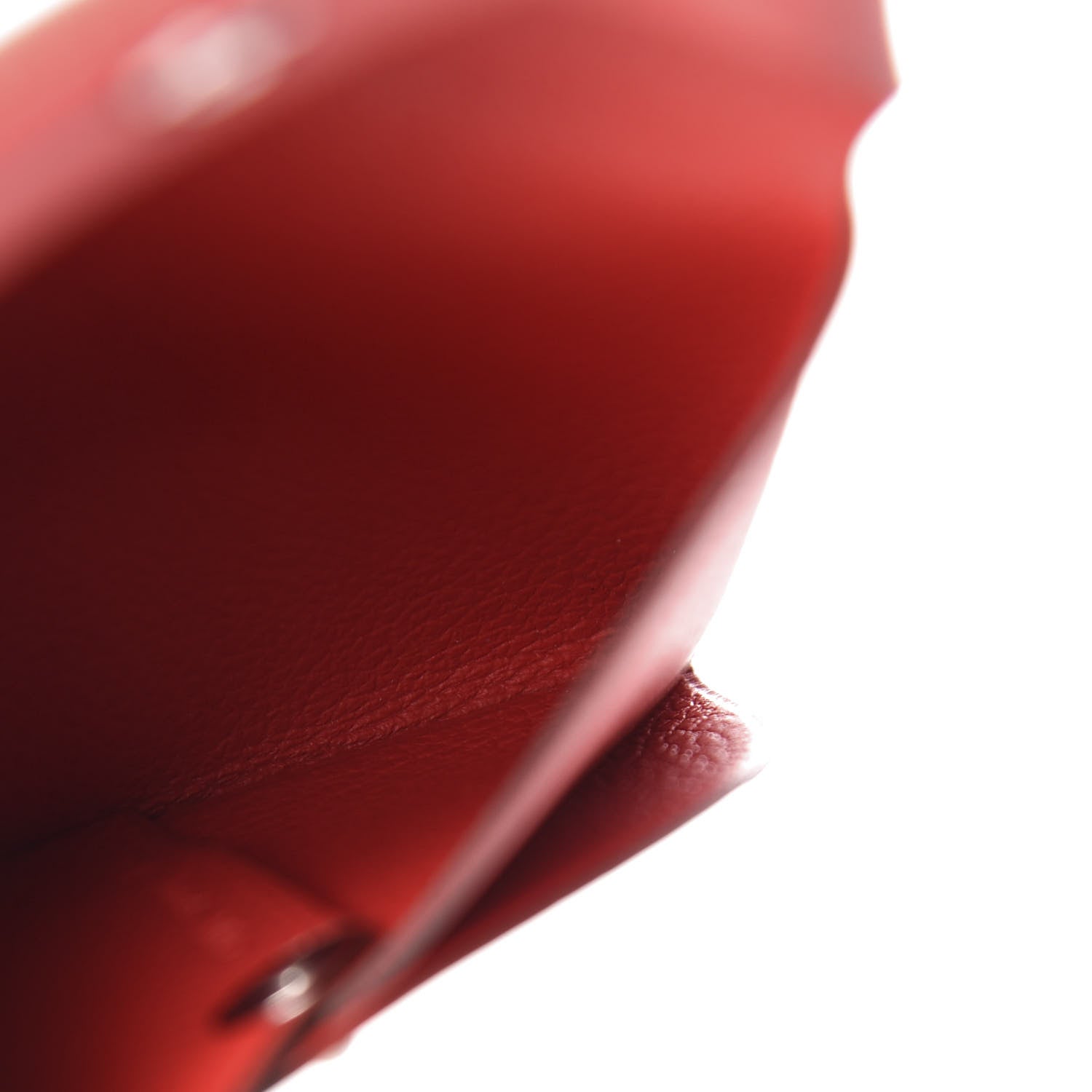 Hermes Evercolor Bastia Coin Purse Rouge De Coeur 4 of 8