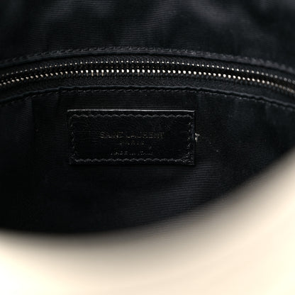 Saint Laurent Crinkled Calfskin Matelasse Monogram Medium Niki Shopper Tote Crema Soft 6 of 17