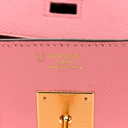 Hermes Epsom Horseshoe Birkin 30 Rose Confetti Anemone 6 of 12