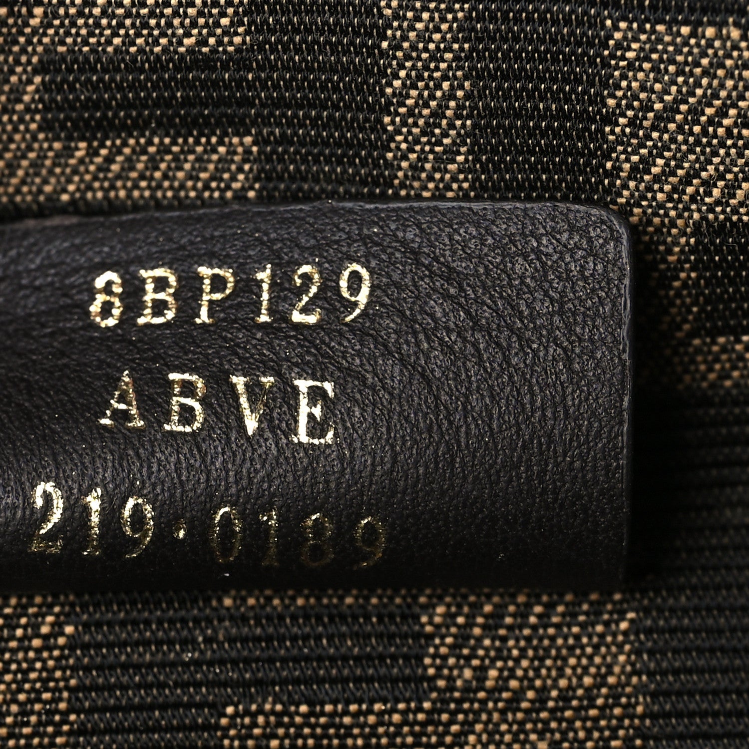 Fendi Shiny Nappa Small Fendi First Caramello 7 of 11
