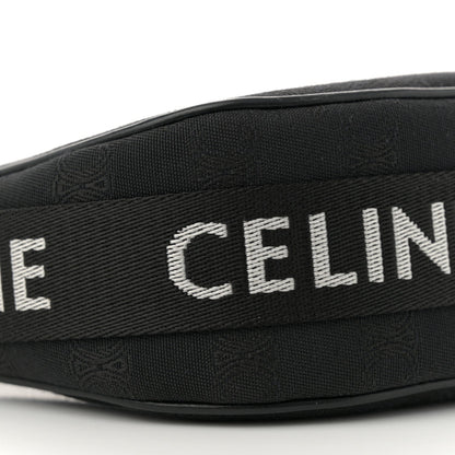 Celine Nylon Ava Shoulder Bag Black 9 of 10