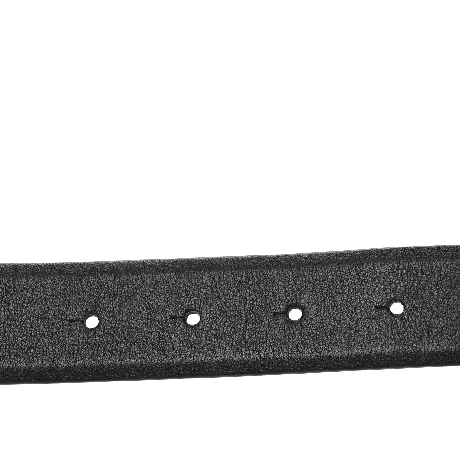 Chanel Calfskin Pearl Crystal CC Belt 80 32 Black 3 of 8