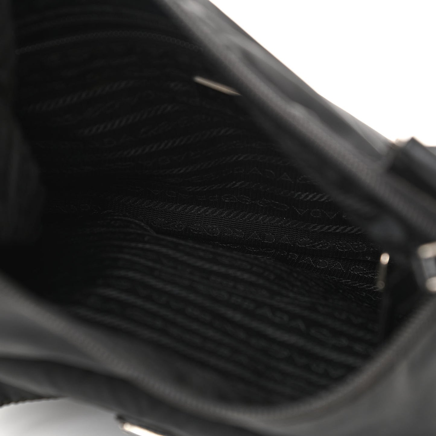 Nylon Vela Sling Messenger Bag Black