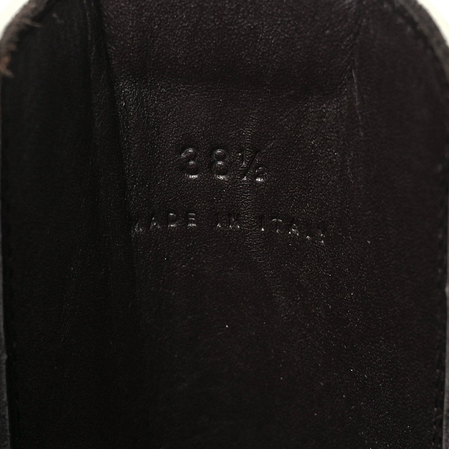 Calfskin The Tire Chelsea Boots 38.5 Sea Salt Black