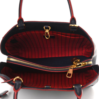 Louis Vuitton Empreinte Montaigne MM Marine Rouge 5 of 12