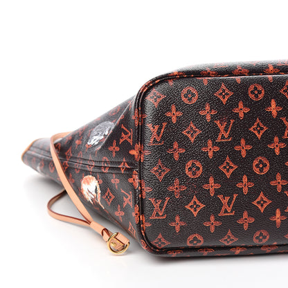 Louis Vuitton Catogram Neverfull MM Marron 7 of 9