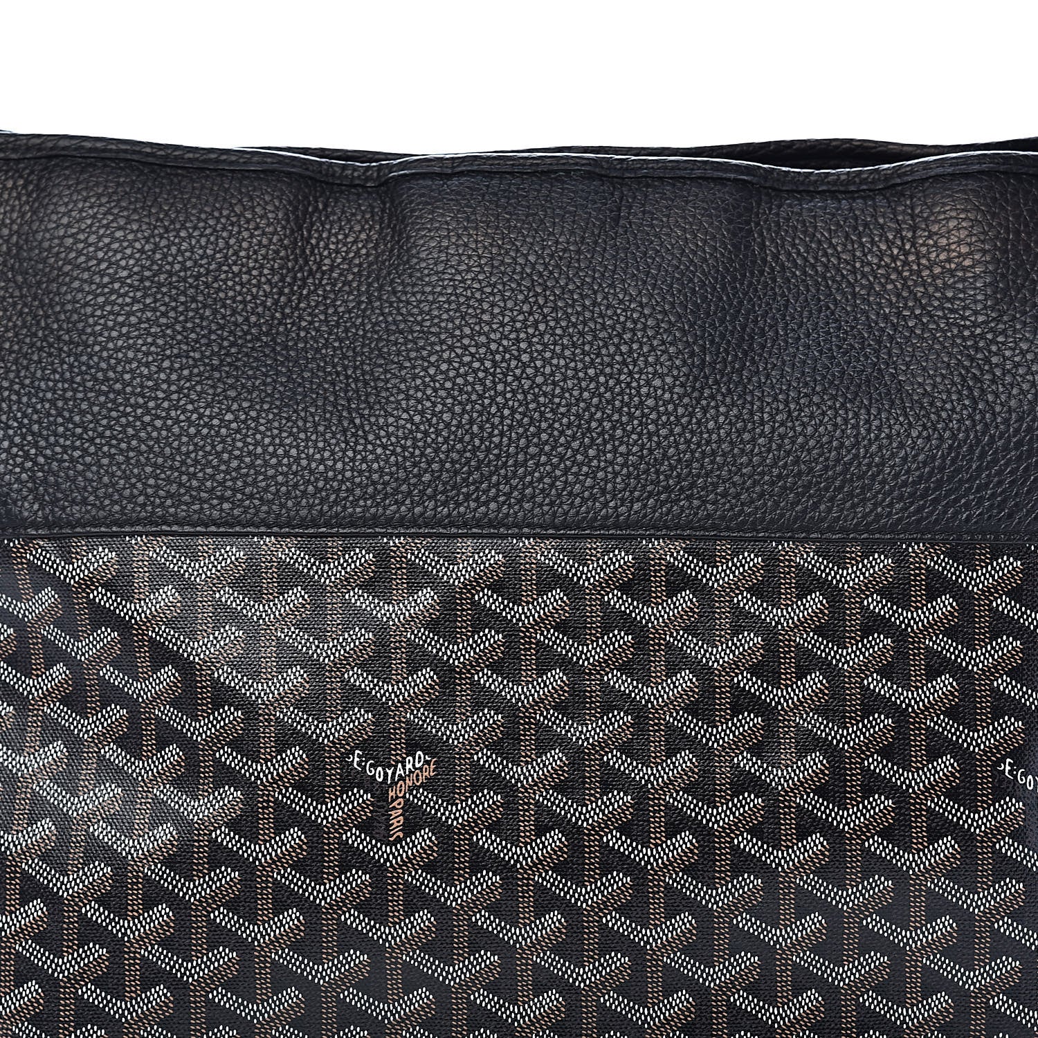 Goyard Goyardine Grenadines Hobo Black 11 of 11