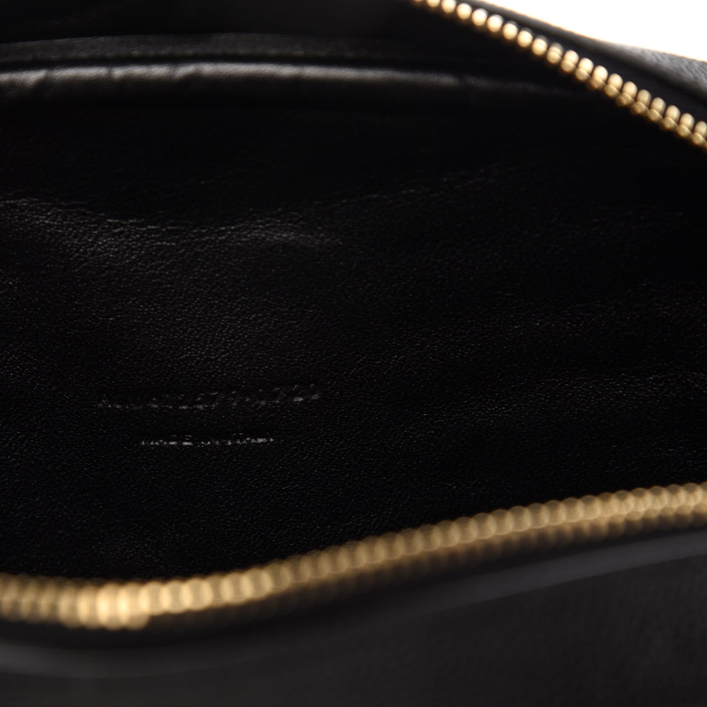 Grain De Poudre Matelasse Monogram Mini Lou Camera Bag Black