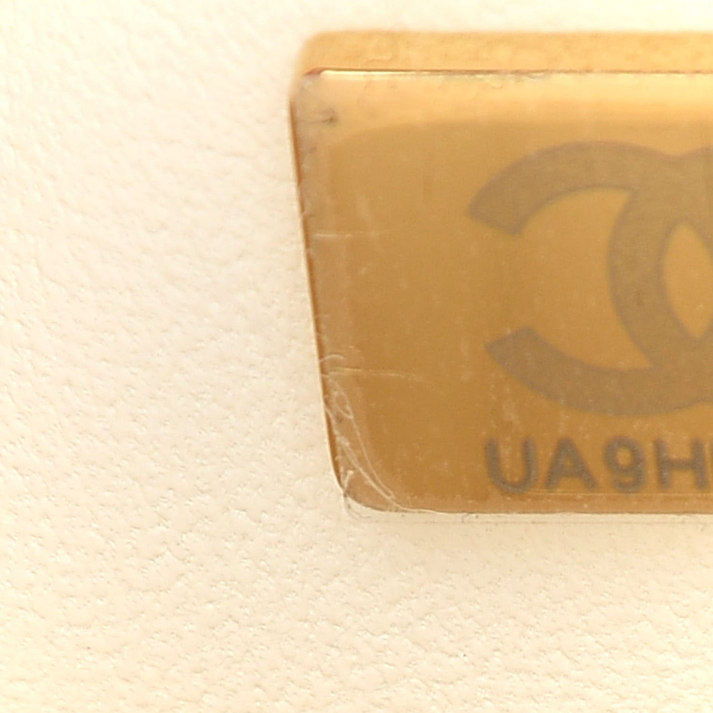 Caviar Quilted Small Double Flap White