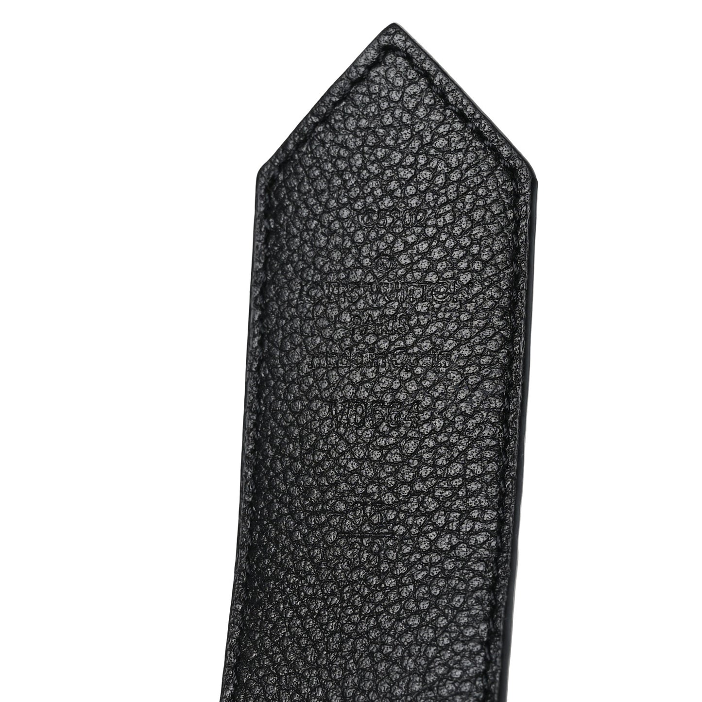Monogram Epi 35mm LV Circle Reversible Belt 95 38 Black