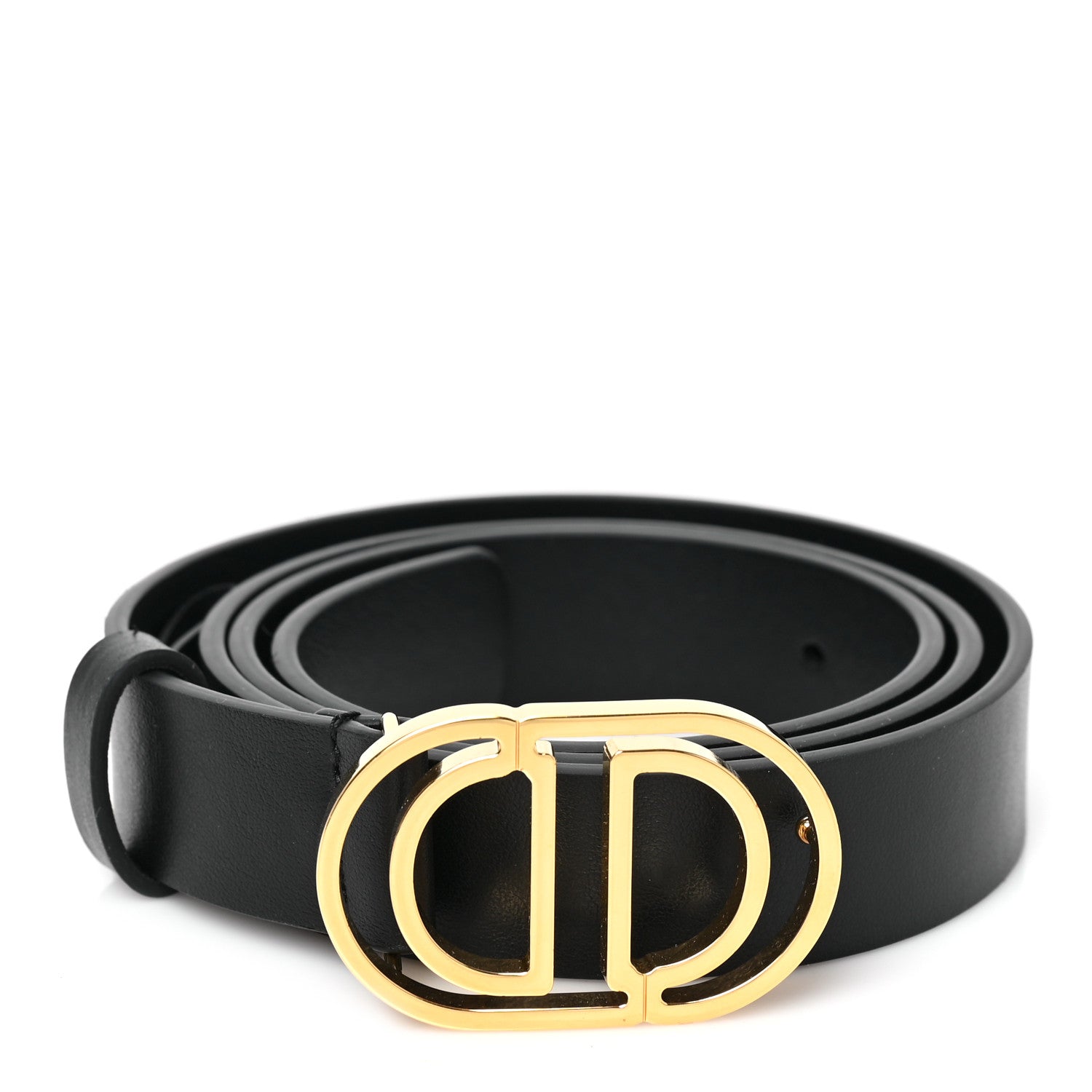 Christian Dior Calfskin CD Belt 70 28 Black 1 of 4