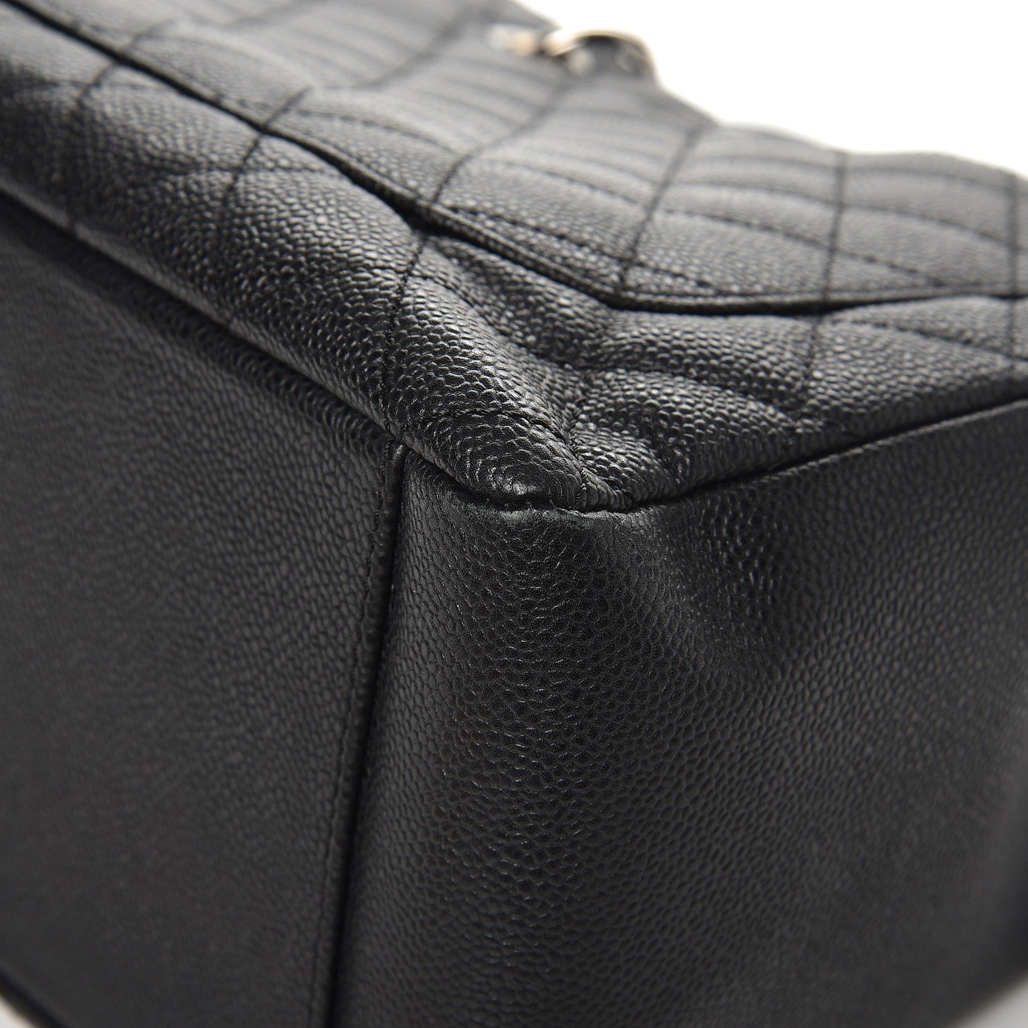 Chanel Caviar Quilted Grand Shopping Tote GST Black 11 of 11