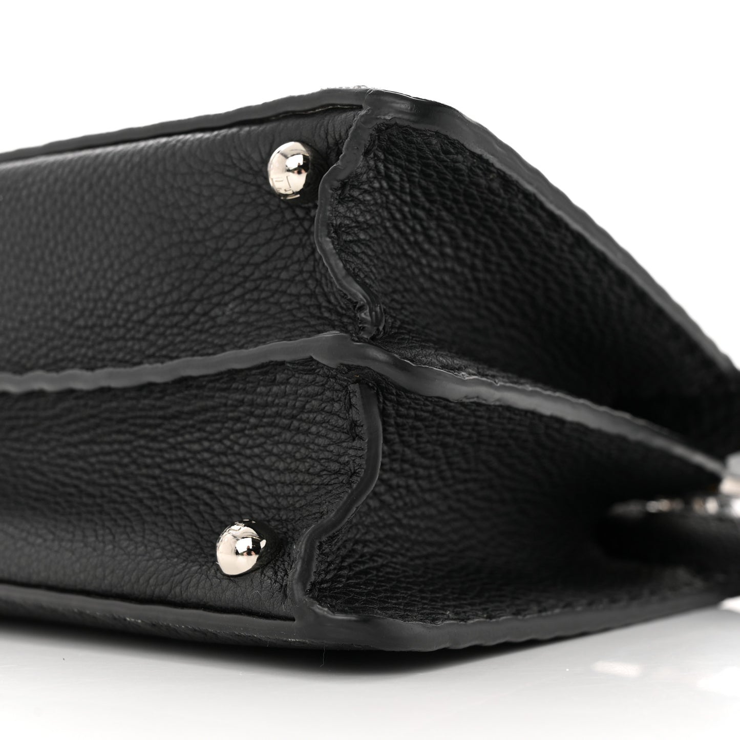 Cuoio Romano Selleria Chamois Small Peekaboo I SEE U Satchel Black Camel Sunflower